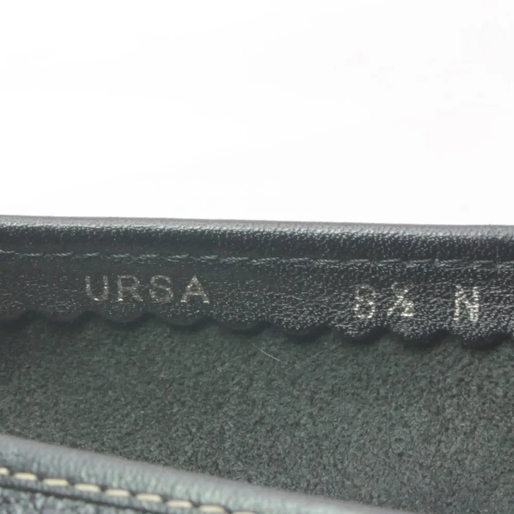 Brighton URSA Black Leather Elegant Driving Shoes Loafers 8.5N - Picture 13 of 16